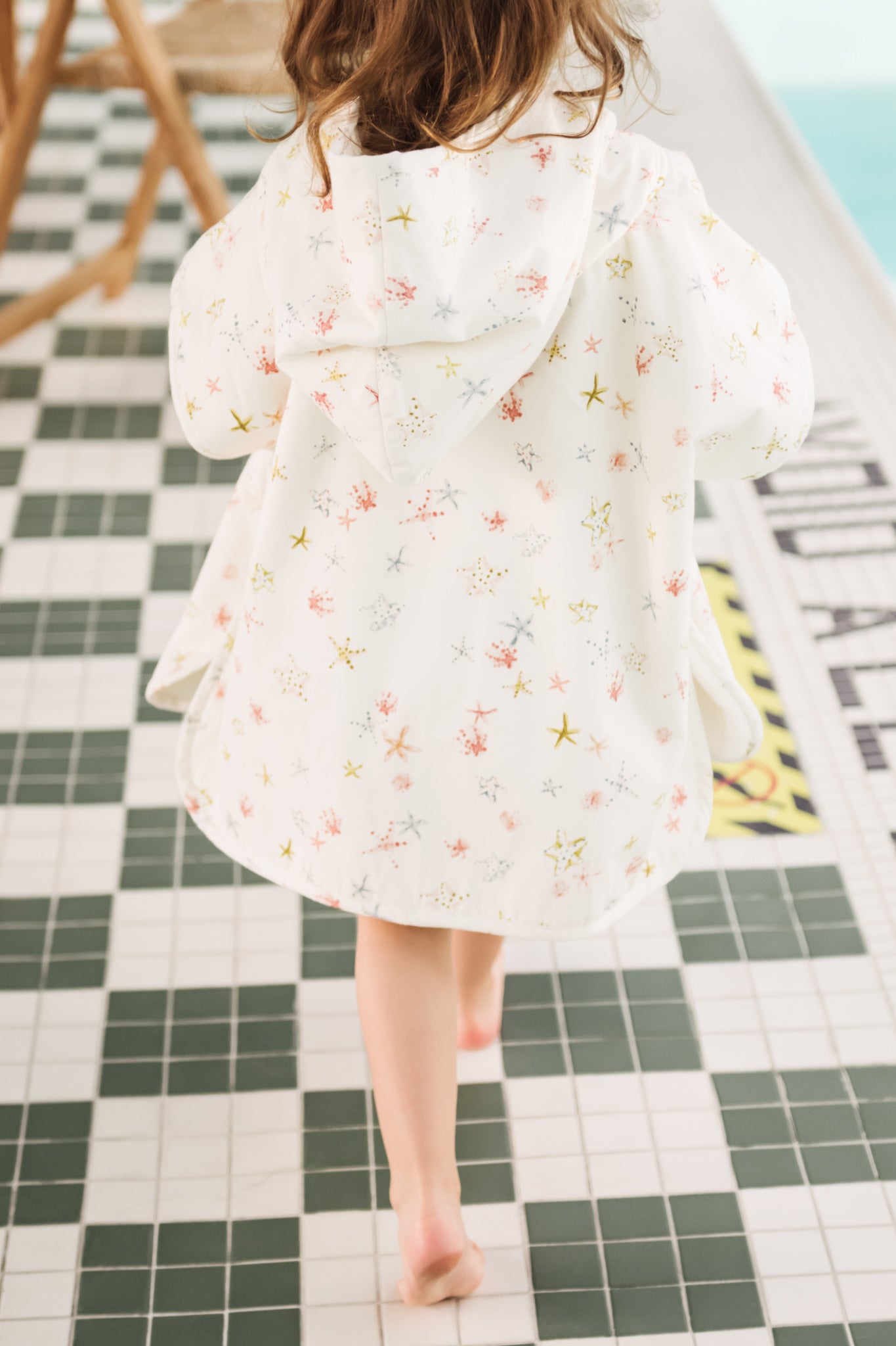 Pehr - Hooded Poncho Towel - Starfish- Toddler-4