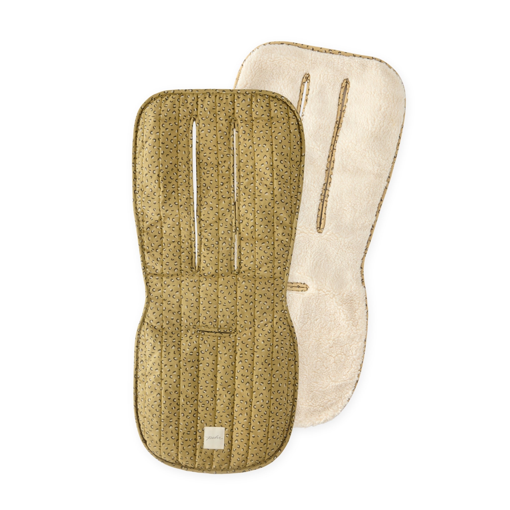 Pehr Reversible Stroller Insert in Spotted/Sherpa