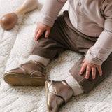 Pehr-Metallic Babble Bootie-Antique Bronze-3