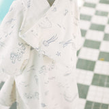 Pehr - Hooded Poncho Towel - Life Aquatic - Toddler-4