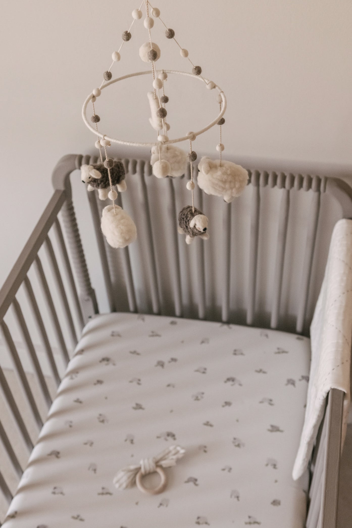 Pehr-Crib Sheet-Baa Baa Sheep-4
