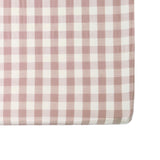 Pehr-Checkmate Crib Sheet- Checkmate Iris-1