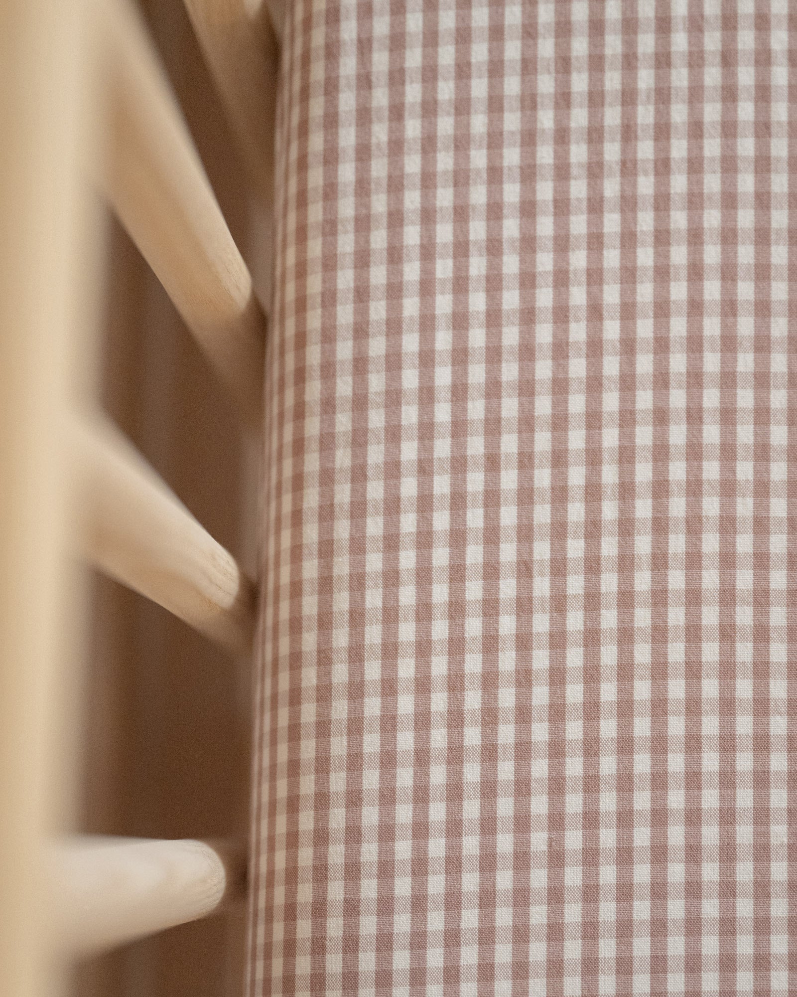 Pehr-Gingham Crib Sheet-Thistle-2