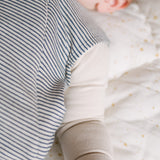 pehr-Sailor Stripe Front Zipper 1.0 Tog Sleep Bag-Ink-0-9 mos-3
