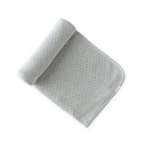 Pehr-Dotty Knit Blanket-Soft Sea-1