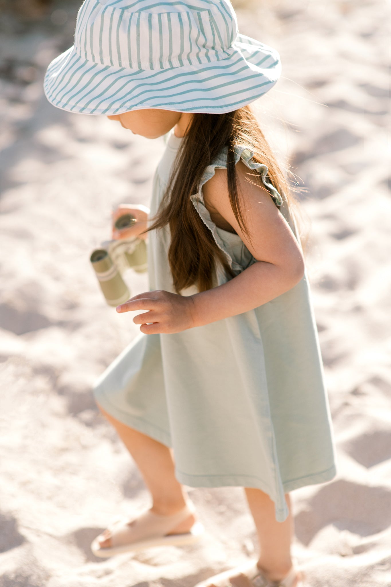 Pehr-Bucket Hat-Stripes Away Sea-Toddler-3