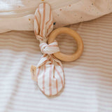Pehr-Striped Crib Sheet-Stripes Away Petal-2