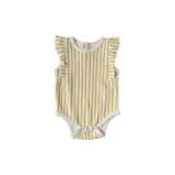 Pehr-Sleeveless Ruffle One-Piece-Stripes Away Marigold-1