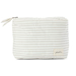 Pehr-On The Go Pouch-Stripes Away Pebble Grey Medium-1