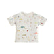 Dropped Shoulder T-Shirt Top Pehr Explore the World 18 - 24 mos. 