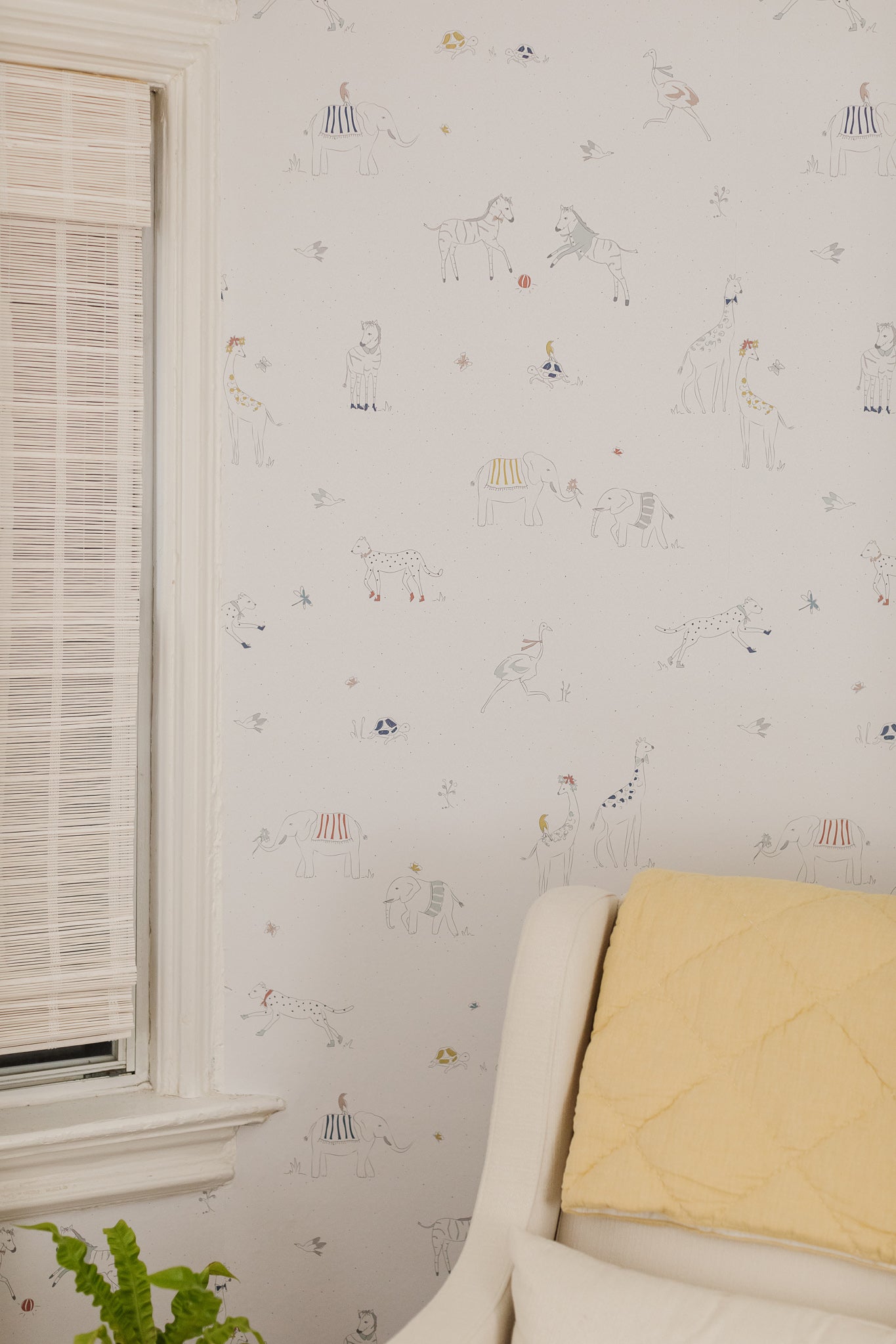 Pehr-Chasing Paper X Pehr Wallpaper-Magical Safari-2