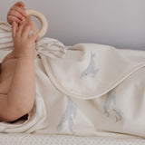 Pehr-Follow Me Hooded Towel-Follow Me Whale-3