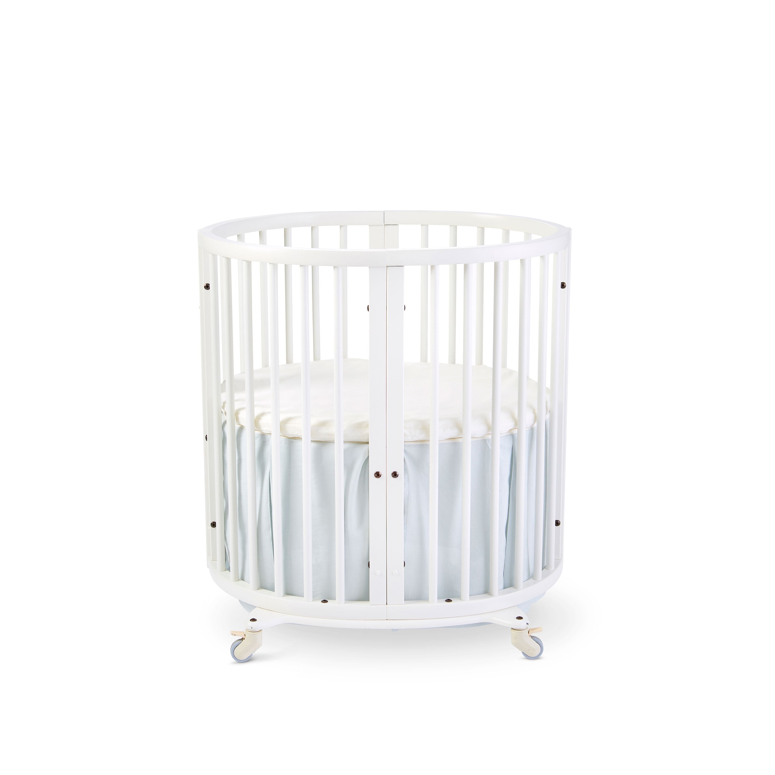 Pehr-Stokke x Pehr Crib Skirt-Mist Sleepi-1