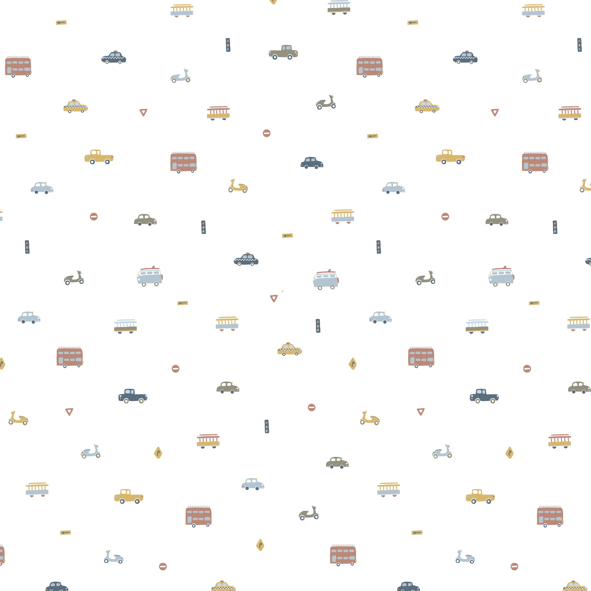 Pehr-Chasing Paper X Pehr Wallpaper-Rush Hour-1