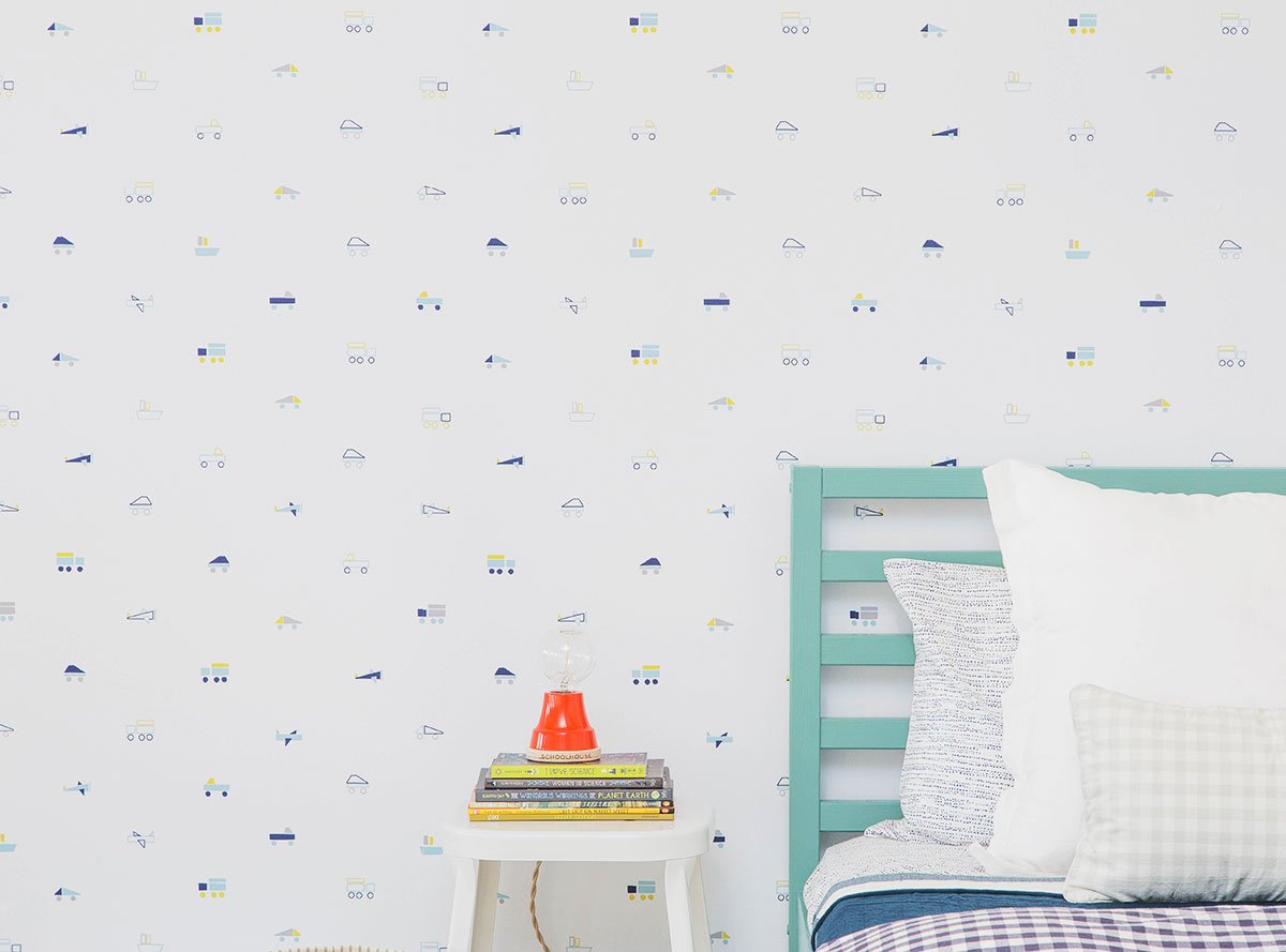 Pehr-Chasing Paper X Pehr Wallpaper-Traffic Jam-3
