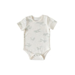 Pehr-Short Sleeve Shoulder Snap One-Piece-Follow Me Whale-5