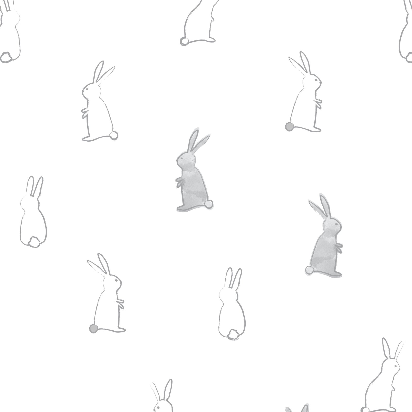 Chasing Paper X Pehr Wallpaper Wallpaper Chasing Paper X Pehr Bunny Hop 2' x 4' 