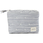 Pehr-On The Go Pouch-Stripes Away Ink Blue Medium-1