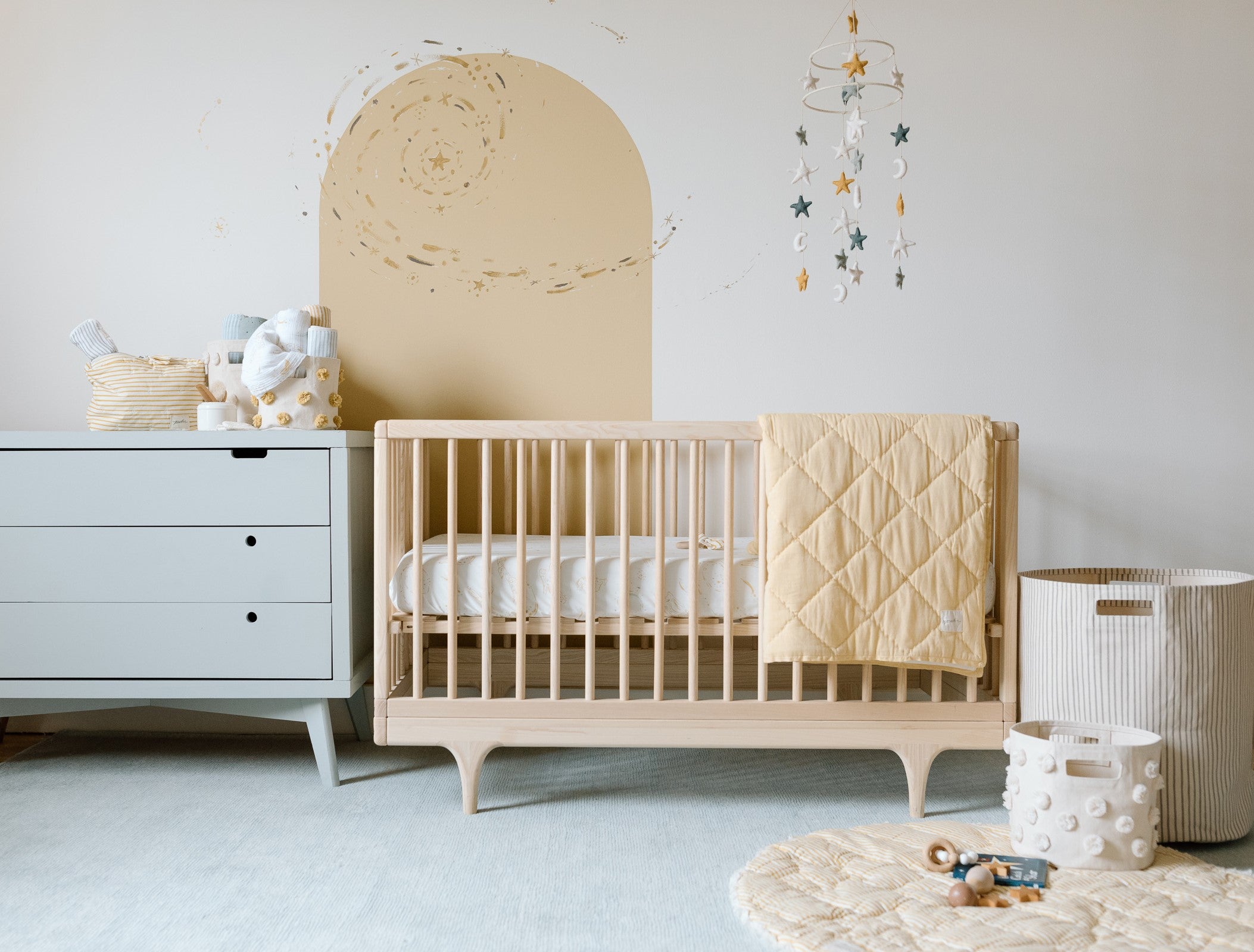 An image of the Over The Moon nursery.