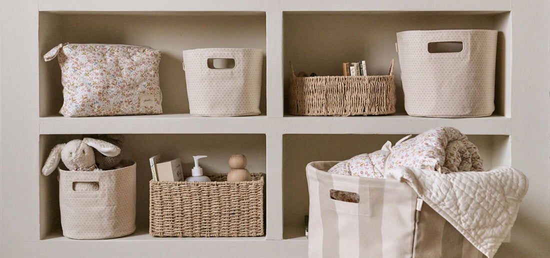 Spring Refresh: Must-Have Storage for Nursery and Beyond