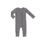 Pehr-Essentials Romper-Charcoal-Newborn-1