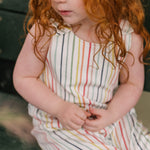 Overall - Stripes Away Rainbow