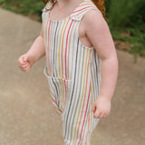Overall - Stripes Away Rainbow