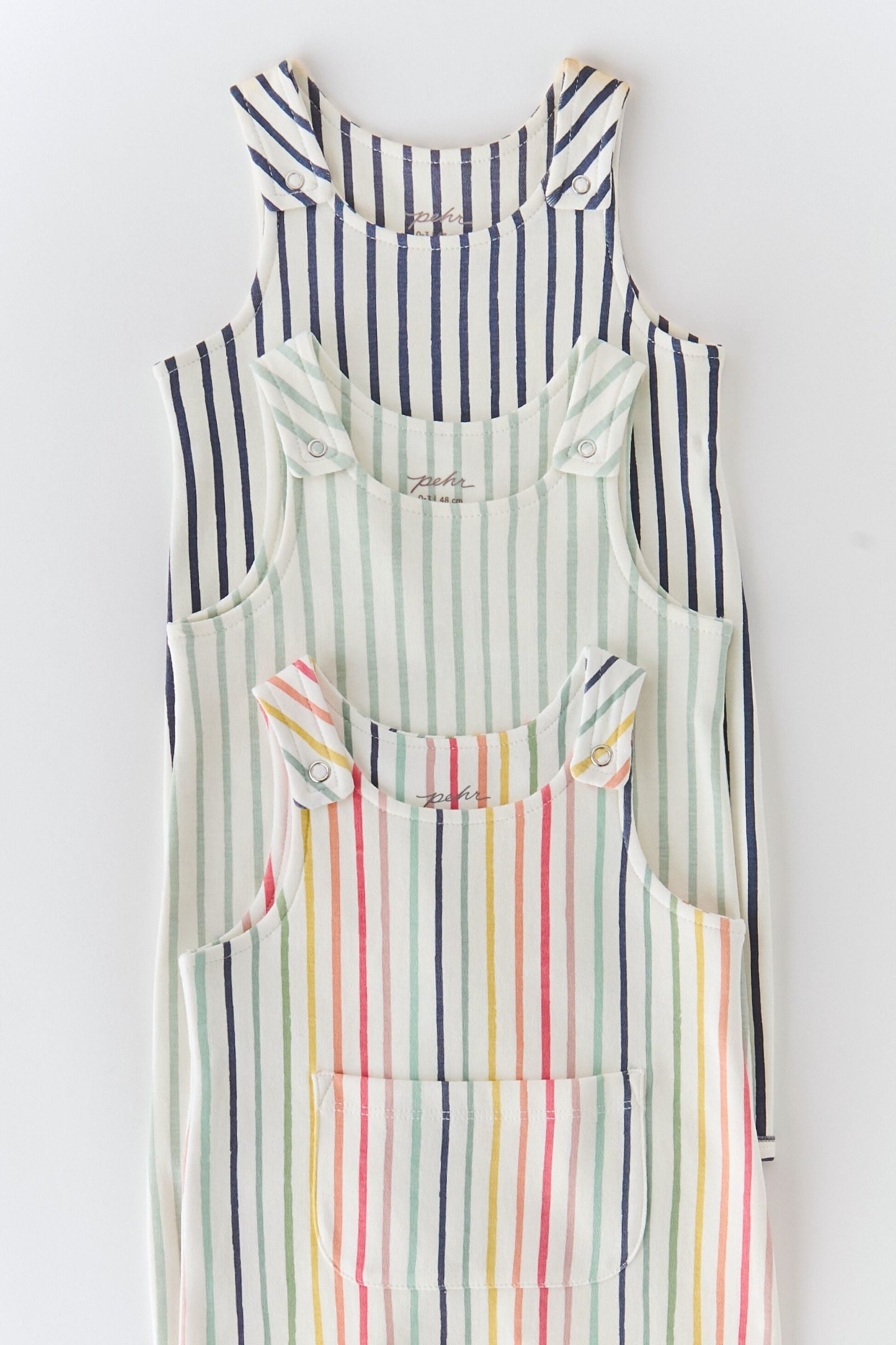 Overall - Stripes Away Rainbow