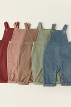 group flat lat corduroy overalls