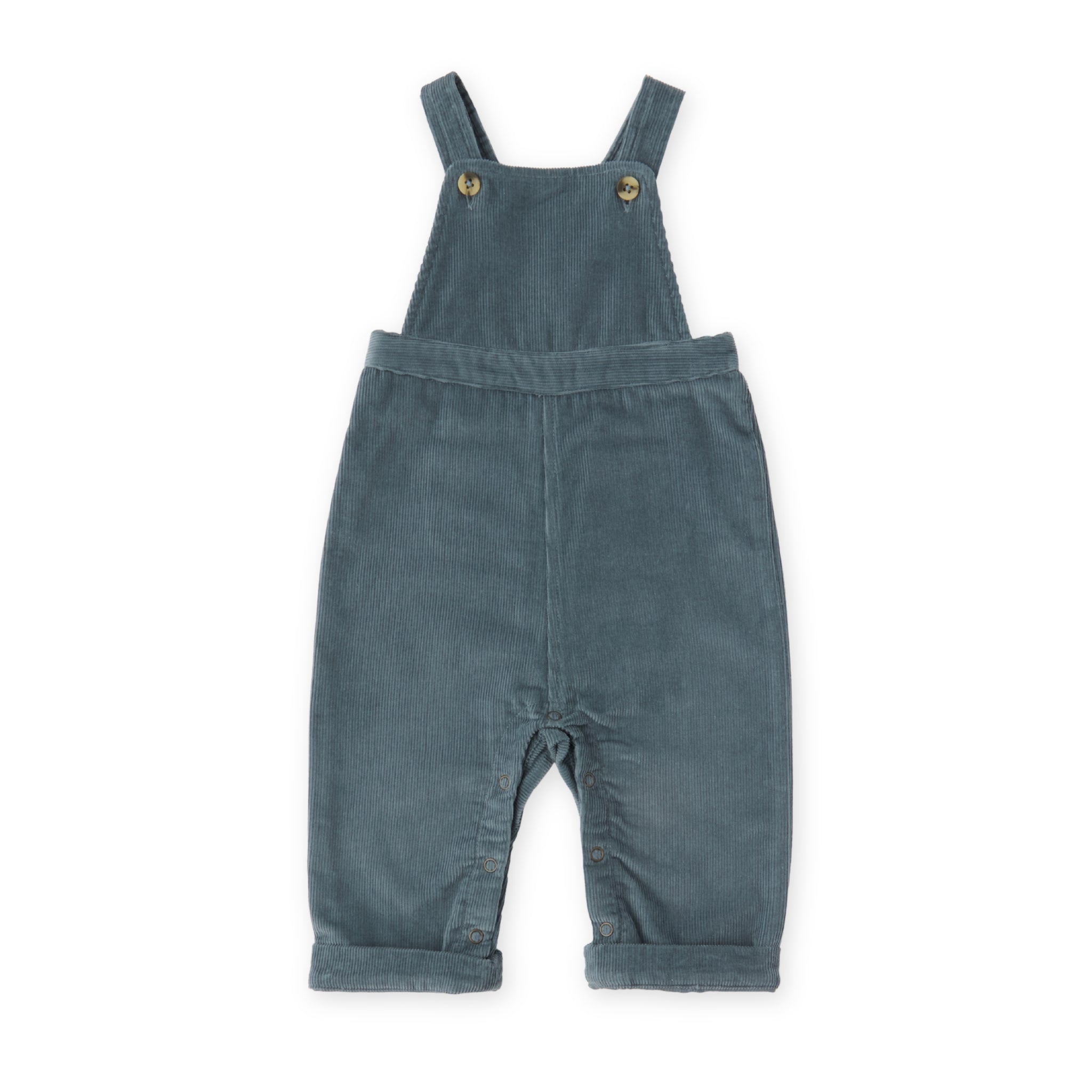 Corduroy Overall - Harbor- Front