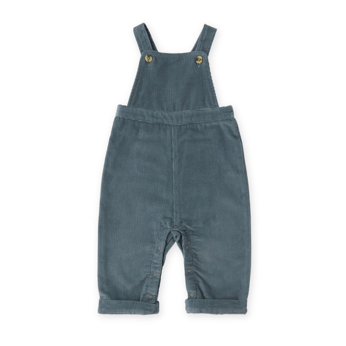 Corduroy Overall - Harbor- Front