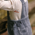 Corduroy Overall - Harbor- Back