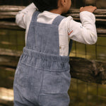 Corduroy Overall - Harbor- On Model- Back