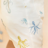 Pehr-Short Sleeve Pocket Romper-Octopus Oasis-2