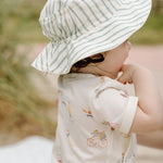 Pehr-Short Sleeve Kimono Romper-Jungle Gym-3