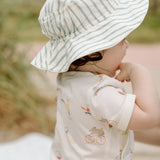 Pehr-Short Sleeve Kimono Romper-Jungle Gym-3