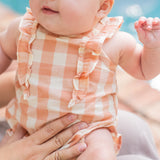 Checkmate Flutter One-Piece - Melon