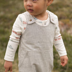 Pehr-Railroad Baby Overall-Railroad Stripe-2