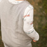 Pehr-Railroad Baby Overall-Railroad Stripe-4