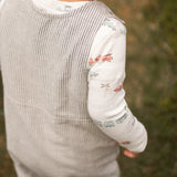Pehr-Railroad Baby Overall-Railroad Stripe-4