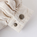Pehr-Vintage Twill Toddler Puff Sleeve Jumpsuit-Natural-4
