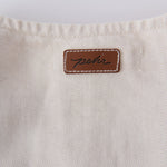Pehr-Vintage Twill Toddler Puff Sleeve Jumpsuit-Natural-5