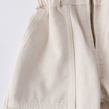Pehr-Vintage Twill Toddler Puff Sleeve Jumpsuit-Natural-6