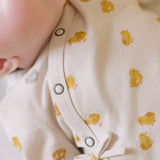 Pehr-The Littles Kimono Romper-Cheerful Chick-Newborn-2