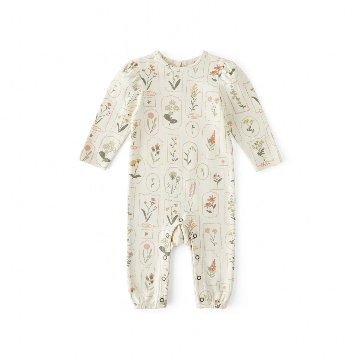 Puff Sleeve Romper - Petal Press