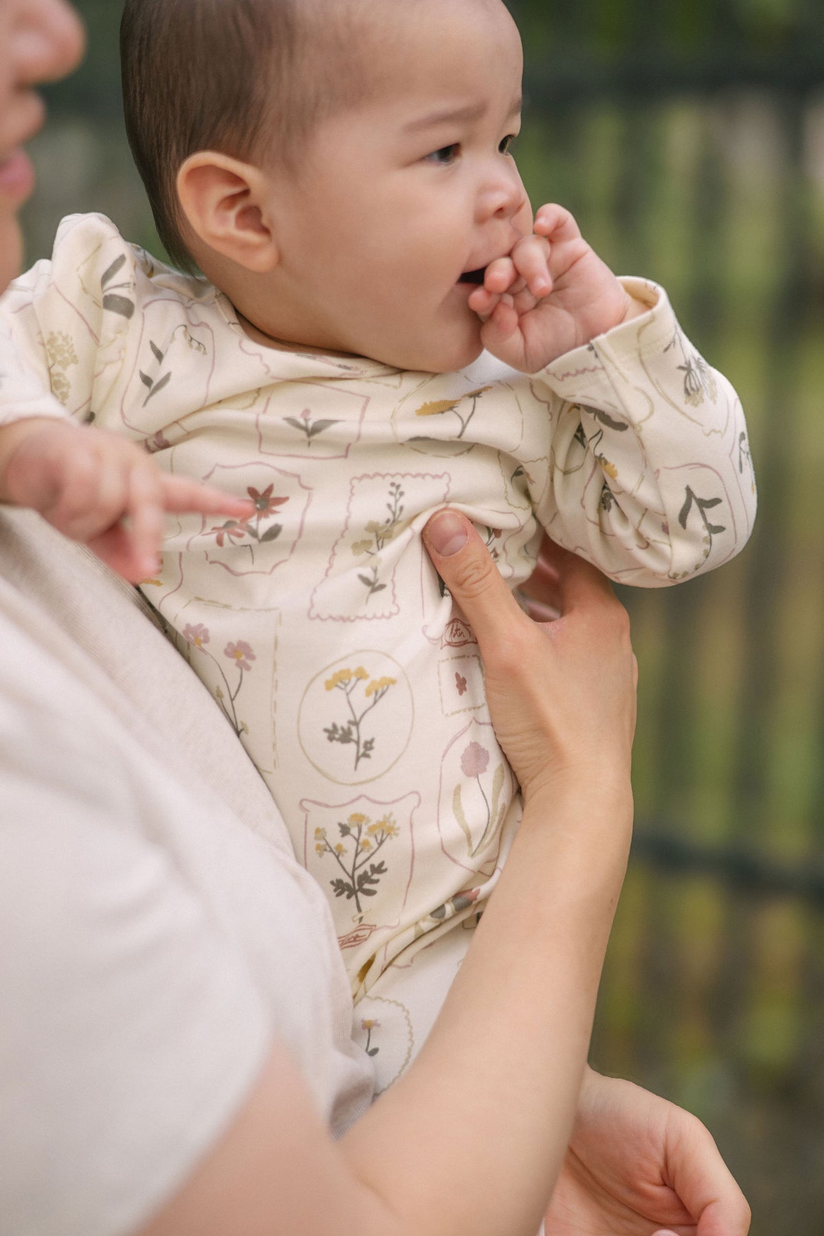 Puff Sleeve Romper - Petal Press