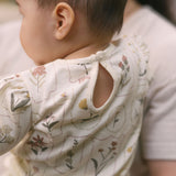 Puff Sleeve Romper - Petal Press