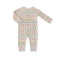 Petit Ski Raglan Romper - Snow Patrol- Front