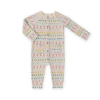 Petit Ski Raglan Romper - Snow Patrol- Front