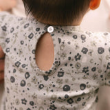 Essentials Romper - Forget-Me-Not- Up Close- Back